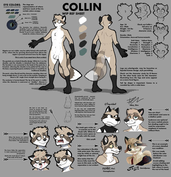 Reference sheet by demoweasel